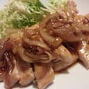 鶏むね肉で柔らか★しょうが焼き